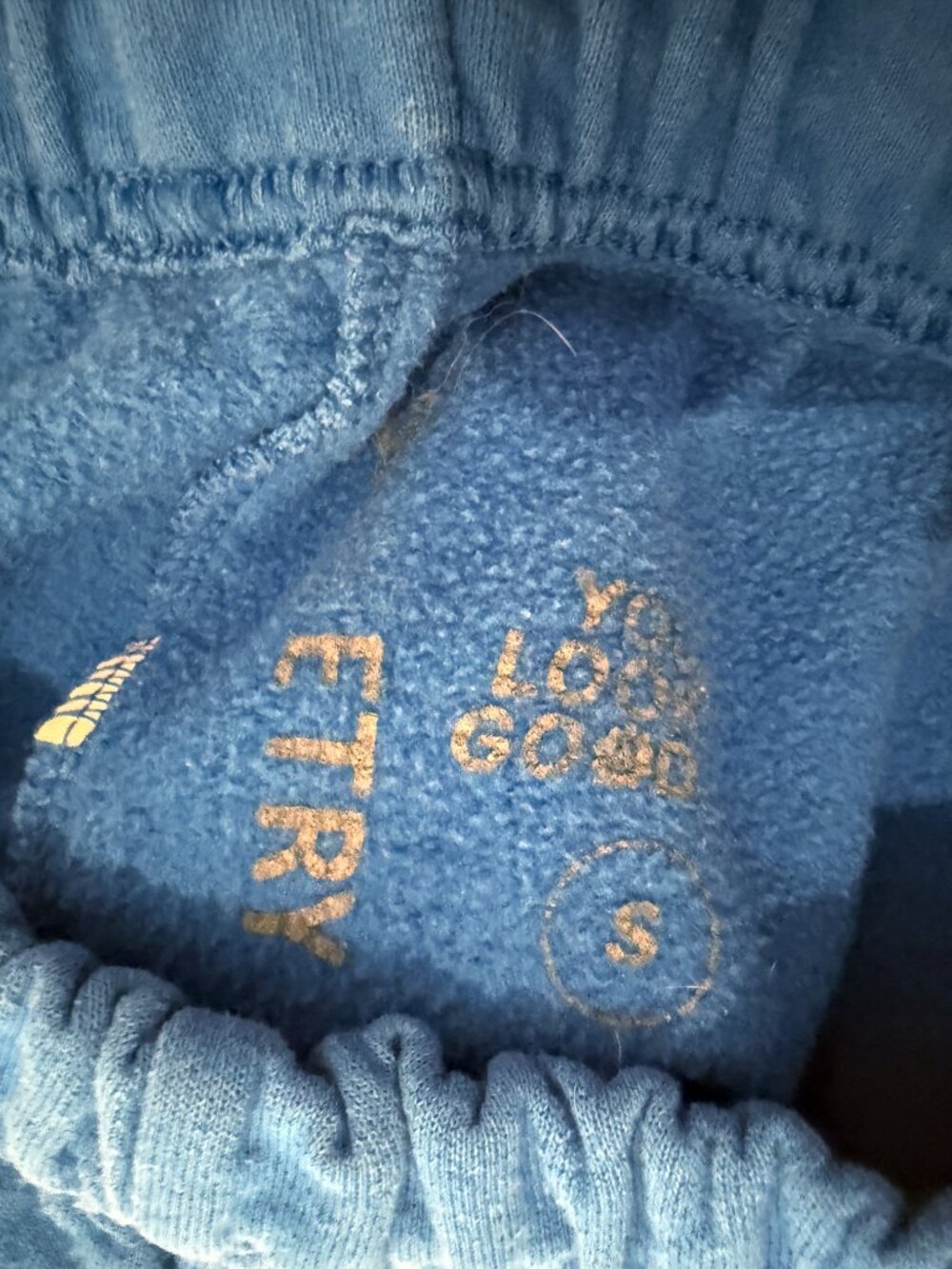 SIMMETRY 'YOU LOOK GOOD.' Sweatshorts in Blue S - Picture 6 of 7